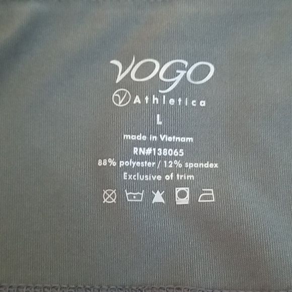 SALE VOGO ATHLETICA CAMO MESH SIDES LEGGINGS - Picture 9 of 12